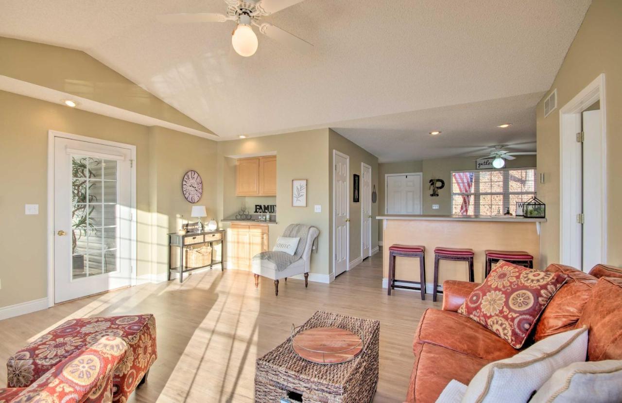 Waterfront Townhome With Private Dock And Lake Views Lake Ozark Exteriör bild