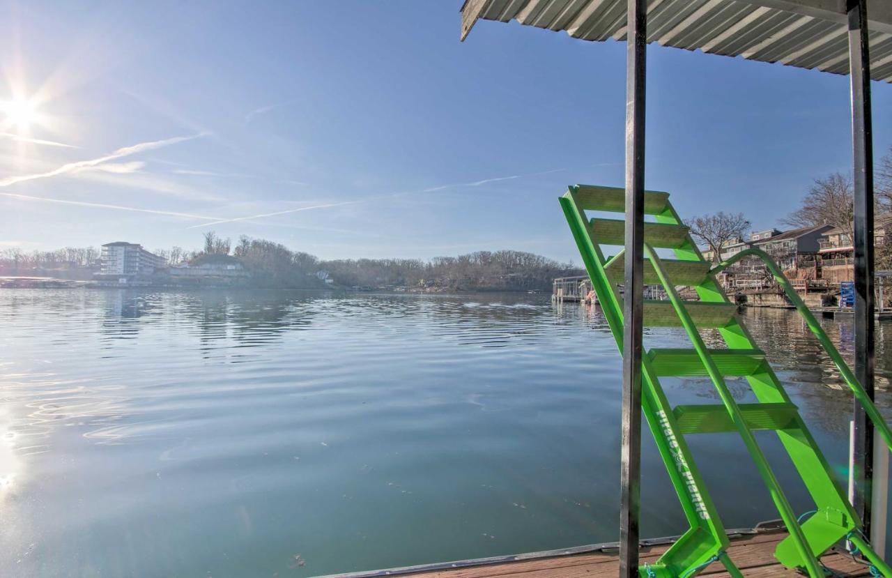 Waterfront Townhome With Private Dock And Lake Views Lake Ozark Exteriör bild